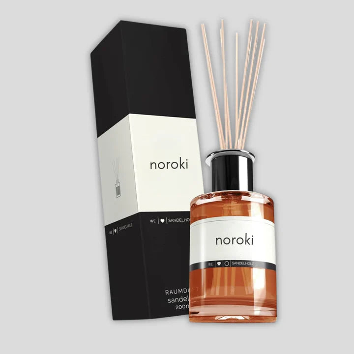 Noroki® - Raumduft-Stäbchen Set - Sandelholz
