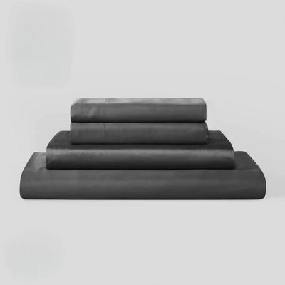 Salteviio® - Spannbettlaken Eukalyptus Lyocell - Night Grey