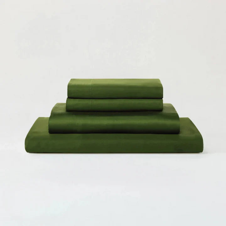 Salteviio® - Spannbettlaken Eukalyptus Lyocell - Olive Green