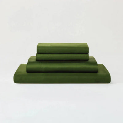 Salteviio® - Spannbettlaken Eukalyptus Lyocell - Olive Green