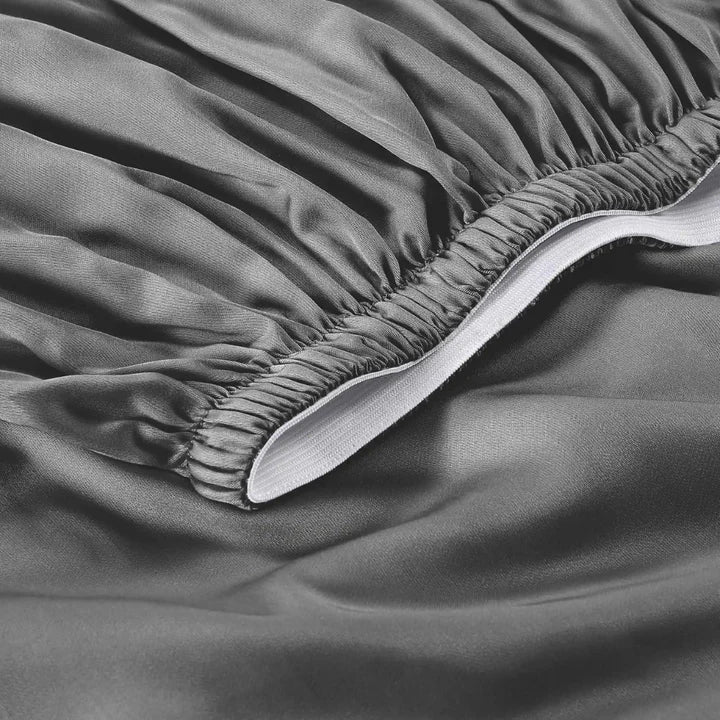 Salteviio® - Spannbettlaken Eukalyptus Lyocell - Night Grey